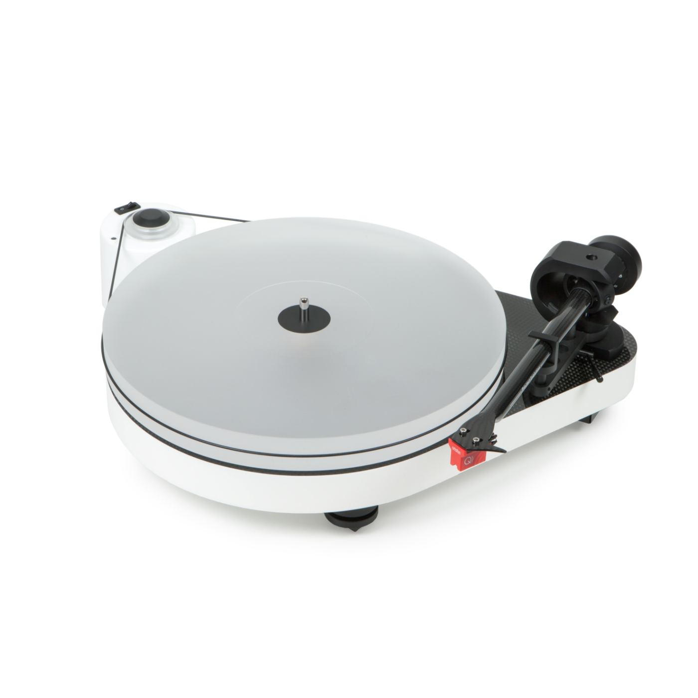 RPM 5 Carbon Turntable high gloss white
